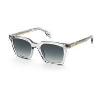 Lozza SL4393M ARPEGGIO 7 ARTE 06S8 Man Sunglasses Acetate Grey Blue Geometric Normal Nuanced