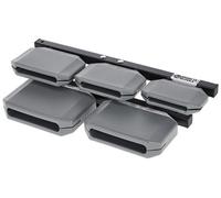 LP Latin Percussion Granite Blocks montierbar, Jenigor Kunststoff, 5 Blocks, Stimmung nach traditionellen chinesischen Templeblocks, LP1210
