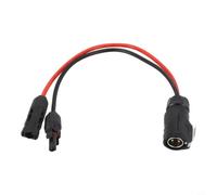 LP-20 2 Pin Aviation Connector-Adapter Cable for Hella for solar-Panel | for battery Power, 10AWG 40cm Waterproof IP67 for RV Outdoor Energy System