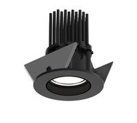 LP 45 Recessed Ceiling Light Ø7.5 2700K & Dali Black