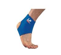 LP Ankle Support with Neoprene Material - Effective Sports Injury Rehabilitation & Chronic Ankle Pain Relief. Blue, Medium