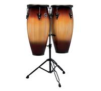 LP LPA646-VSB 10 & 11" Aspire Conga Set with Double Stand, Vintage Sunburst"