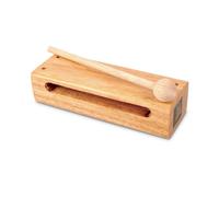 Latin Percussion LP860402 Aspire Large Wood Block with Beater