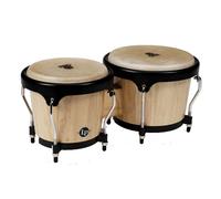LP Aspire Wood Bongos Natural