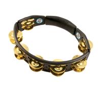 LP Latin Percussion Tambourin Cyclop Handmodell schwarz Messingschellen zweireihig LP170