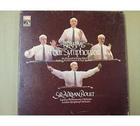 LP BRAHMS Four Symphonies Sir Adrian Boult 4 LP SLS5009 - LP BRAHMS Four Symphonies Sir Adrian Boult 4 LP SLS5009