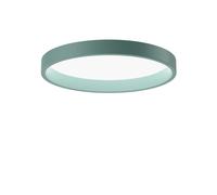 LP Circle Ceiling Light Semi-Recessed Ø45 3000K & Dali/ Switch-Dim Pale Petroleum