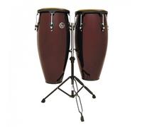 LP City Wood Conga Set 10 & 11 Dark Wood