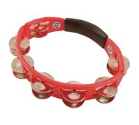 LP Latin Percussion Tambourin Cyclop Handmodell rot Stahlschellen zweireihig LP151