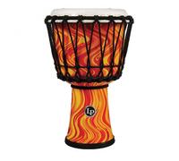 LP Djembe World 7-inch Rope Tuned Orange Marble