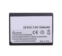 LP-E10 LP E10 1500mAh LCD Dual USB Charger 1100D 1200D 1300D Kiss X50 X70 X80 X90 T3 T5 T6 T7(1PCS B with charger)
