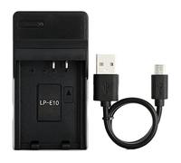 LP-E10 USB Charger for Canon EOS 1100D, EOS 1200D, EOS Kiss X50, EOS Rebel T3 Camera and More