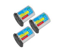 LP-E19 LP-E19 LP-E4N Battery With LCD Dual Slot Fast Charger，Compatible For Canon，For EOS 1DX 1D X Mark II 1Ds Mark III 1D Mark III 1(3 Pcs Battery)