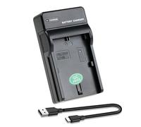 LP-E6 Battery Charger, LP-E6N Battery Charger Compatible with Canon EOS 90D, 80D, 70D, 60D, 60DA, 7D Mark II, 7D, 6D Mark II, 6D, 5D Mark IV, 5D Mark III, 5D Mark II, 5DS, 5DS R, R5, R6 DSLR Cameras