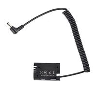 LP E6 Dummy Battery Power Pack Fully Decoded DC Coupler Connector for DSLR Cameras 5D Mark IV 5D Mark III 7D Mark II Plastic Black 100cm Cable
