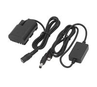 LP E6N Dummy Battery Replacement with Type CAdapter, for 5D IV 5D IlI 5DSR 6D Il, Provides Continuous Power for Long Time Use