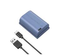 LP-E6NH NP-FZ100 NP-W235 USB-C Rechargeable Camera Battery 2400mAh，Compatible For Canon R E X Camera Lamp Lights(EN-EL15c)