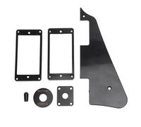 LP Electric Guitar Complete Pickup Ring Set, Premium Plastic Material, Easy Installation, Enhanced Aesthetics, Scratch Protection, for LP Electric Guitar