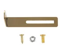 Lp Electric Guitar Guard Bracket Front Cover L-Shaped Bracket Support Bracket with Screws and Nuts Gold