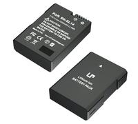 LP EN-EL14 Battery Pack, 2-Pack EN EL14a 1600mAh Battery, Compatible with Nikon D3100 D3200 D3300 D3400 D3500 D5100 D5200 D5300 D5500 D5600 DF, Coolpix P7000 P7100 P7700 P7800 Cameras and More