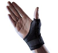 LP Extreme Wrist and Thumb Support, Wrist Support for Pain Relief, Sprains & Prevents De Quervain Disease, Black - One Size