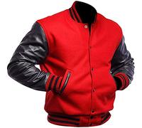 LP-FACON Letterman Jacket Men - Baseball Jacket - high School Varsity Jacket
