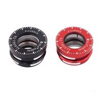 LP for LITEPRO 44mm Internal Sealed Bearing Headset for Dahon Folding Bikes, Aluminum Alloy, Black/Red (Red)