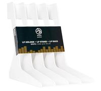 LP Holder LP Stand LP Rack Shaped Hips Plastic White Solid
