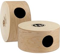 LP Latin Percussion Cajon Americana 2-Voice Snare Cajon 10", Ahorn/Frontplatte Birke beidseitig, Wire (1x20), DW Snare Teppich, LP1410S