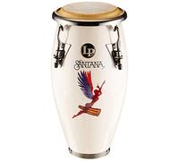 LP Latin Percussion Conga Santana Abraxas Angel LPM197-SNW weiß, brushed Nickel Hardware