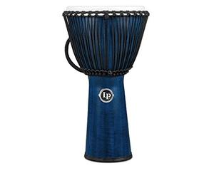 LP Latin Percussion Djembe World Beat FX Rope Tuned 12.5" Blau LP725B
