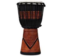 LP Latin Percussion Djembe World Beat Wood Art Black/Brown LP713SB