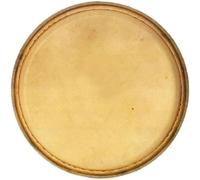 LP Latin Percussion Percussion head Brazilian Pandeiro, for LP3010, LP3010N, LP3012, LP3012-SM; size 10" goat, natural - LP3908