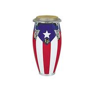 LP Latin Percussion Puerto Rican Flag Wood Conga LPM198-PR