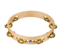 LP Latin Percussion Tambourin Pro 10" Single Row Tambourine Brass LP380A-BR