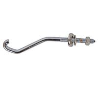 LP Latin Percussion Tension Hook Djembé Aspire, 9/32" x 145 mm x 53 mm, Chrome - LPA220