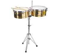 LP Latin Percussion Timbales Prestige Solid Brass 14"/15" LP1415-B