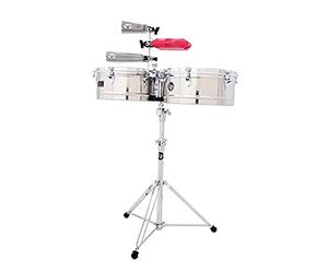 LP Latin Percussion Timbales Prestige Stainless Steel 14"/15" LP1415-S