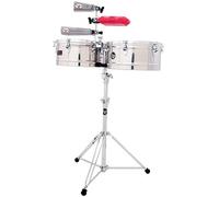 LP Latin Percussion Timbales Tito Puente Stainless Steel 13"/14" LP256-S