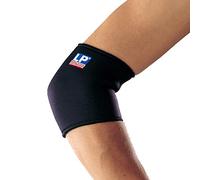 LP Neoprene Elbow Support, Breathable Compression Sleeve for Tennis Elbow Support, Pain Relief & Sports Injury Rehabilitation. Blue, Large