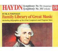 [LP Record] Symphony No. 94 (Surprise) - Symphony No. 101 (Clock) - Funk & Wagnalls Family Library of Great Music, Album 19 - FW619