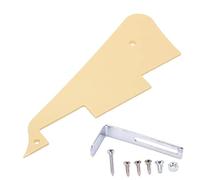 LP Style Electric Guitar Pick Guard | Scratch - Tolerant PVC Sticker & Metal Bracket | Quality Replacement for Les Paul Guitars/Musical Instruments