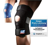 LP SUPPORT 758 Knee Brace - Knee Support - Knee Pads - Knee Protection - Knee Support - Sports Bandage, Size:One size, colour:blue