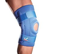 LP Support Hinged Knee Support - Brace with Joints (Black, S-3X-Large)