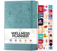 LP Wellness Planner (Aquamarine Debossed, A5 (14.5 x 21cm))