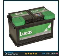 LP100 Lucas Premium Car Battery 12V 72Ah