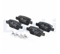 LP1719 BRAKE PAD SET, DISC BRAKE FITS ALFA ROMEO MITO 1.4