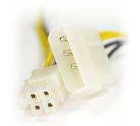 kenable LP4 Molex to ATX P4 64bit 4 pin Converter Power Adapter Cable Lead