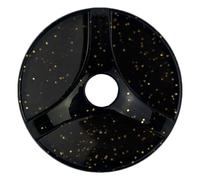 LP45 Turntable Stabilizer Adapter Antislip Large Hole, Black | Secure Large Hole Compatibility for Turntables, 45RPM Records, Anti-Slip, Grip, Light Weight