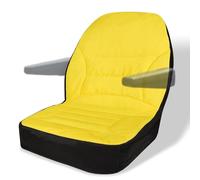 LP68694 Compact Utility Tractor Seat Cover Cushioned Replacement for John Deere 1025R & 2025R Tractors - Weatherproof Oxford 300D Fabric Comfortable Custom fit